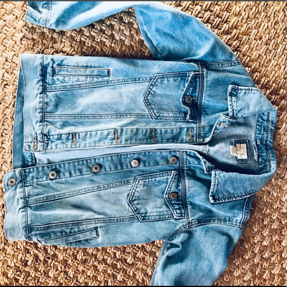 kids blue jean jacket